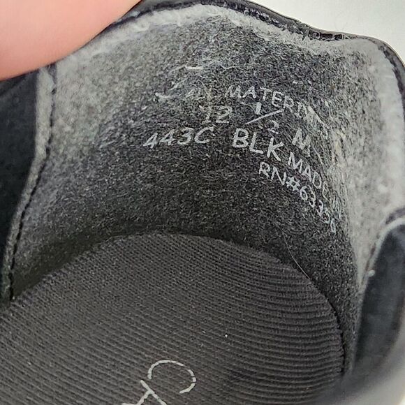 CAPEZIO Tic Tap Toe Dance Shoe Child Black SZ 12.5M 443C RN#63356 Beginner - Picture 15 of 16